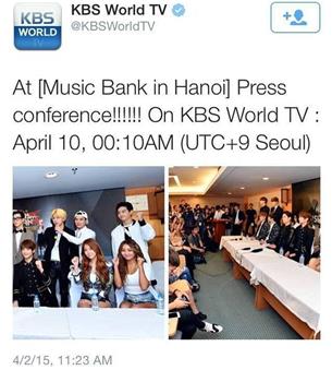 2015 音乐银行 K-POP 世界巡回演唱会 - 河内在线观看和下载